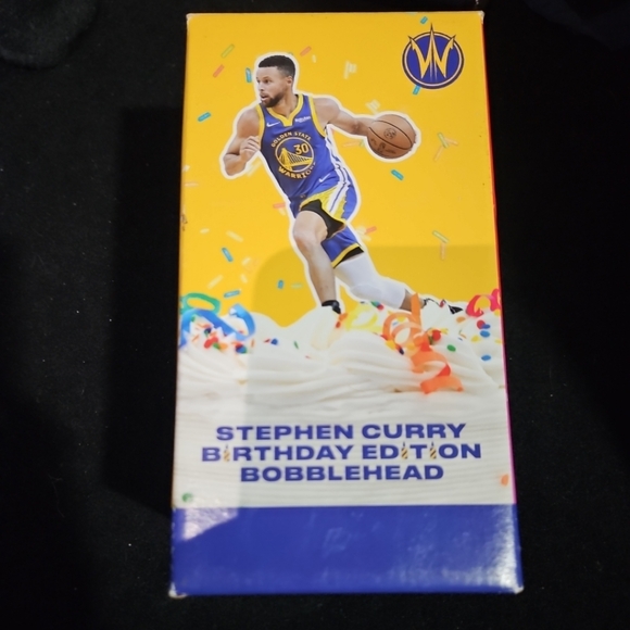 Stephen Curry Birthday Edition Bobblehead